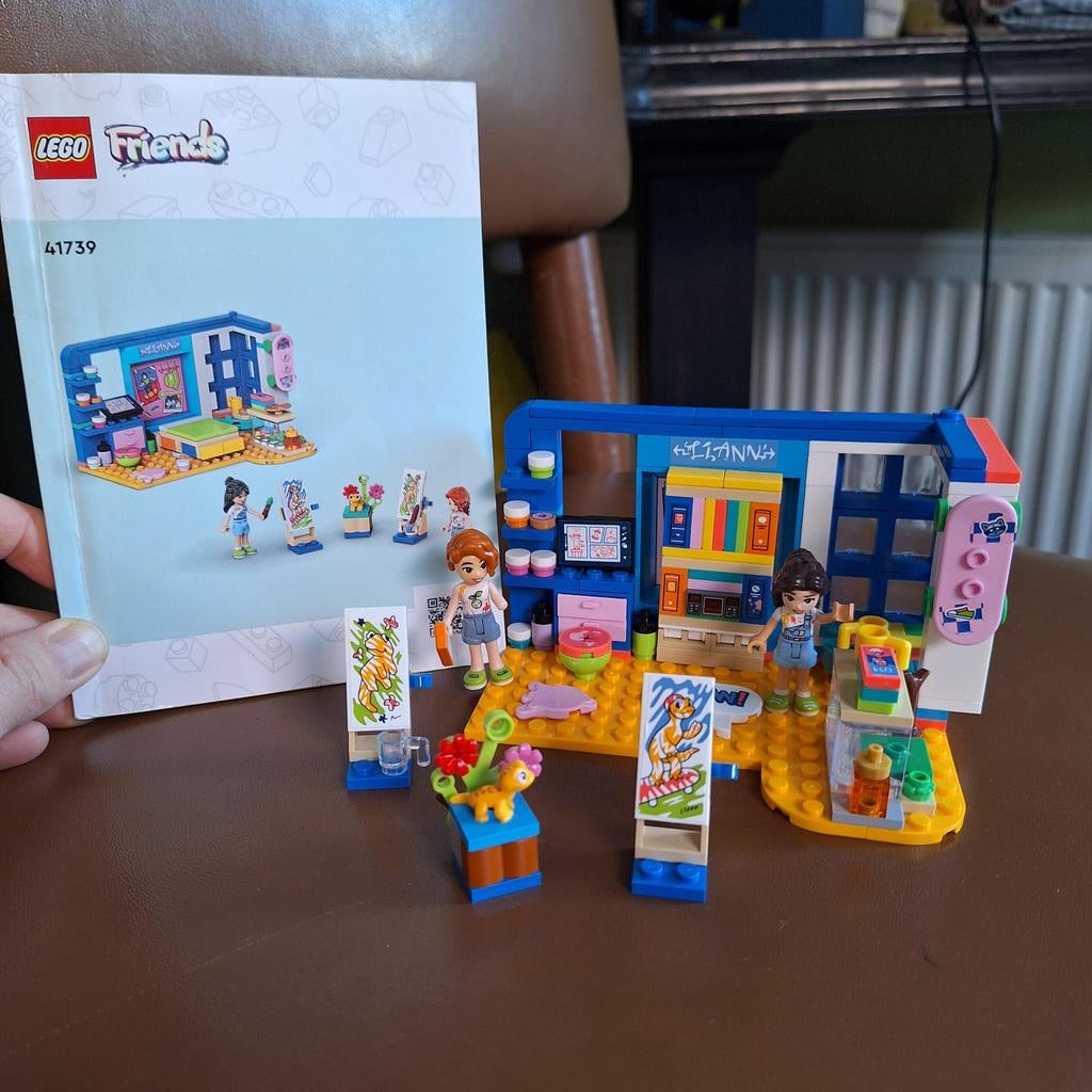 Lego Friends 41739 Emma's Kunstacademie met boekje, Compleet, Gebruikt, Lego, Friends