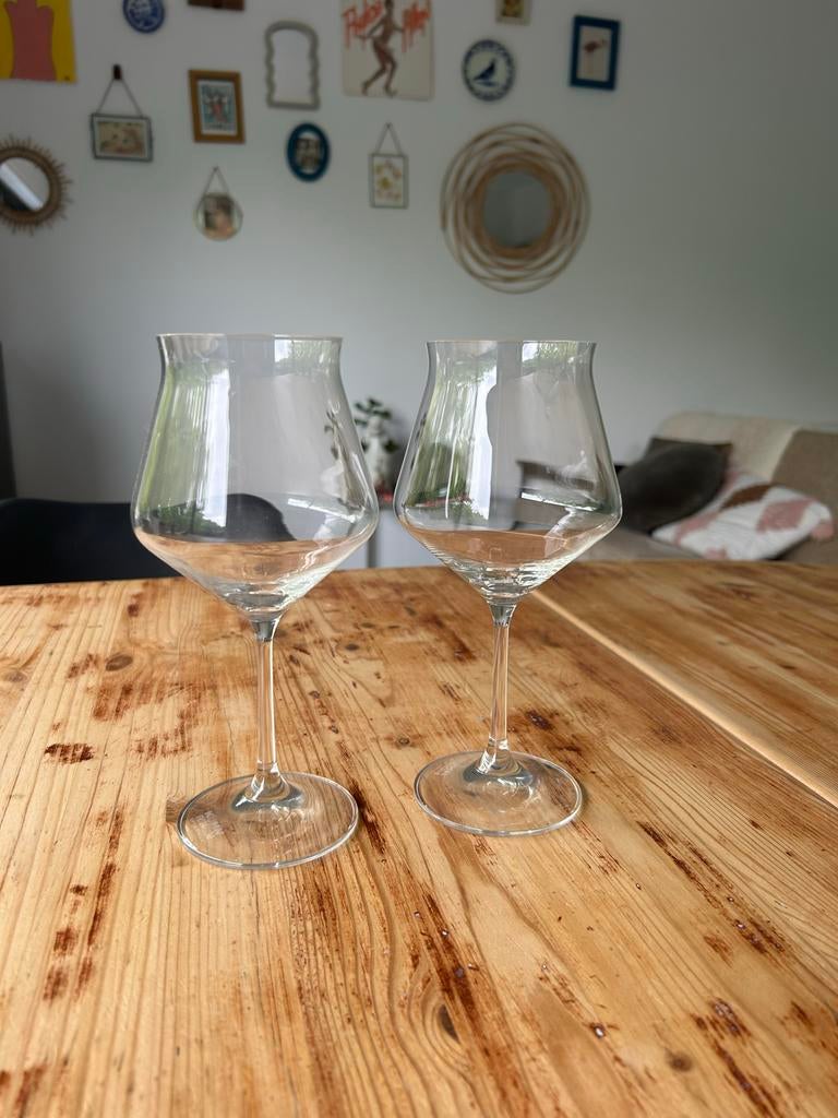 Speciaal bierglazen kristal Jumbo spaaractie, Ophalen of Verzenden, Zo goed als nieuw, Bierglas