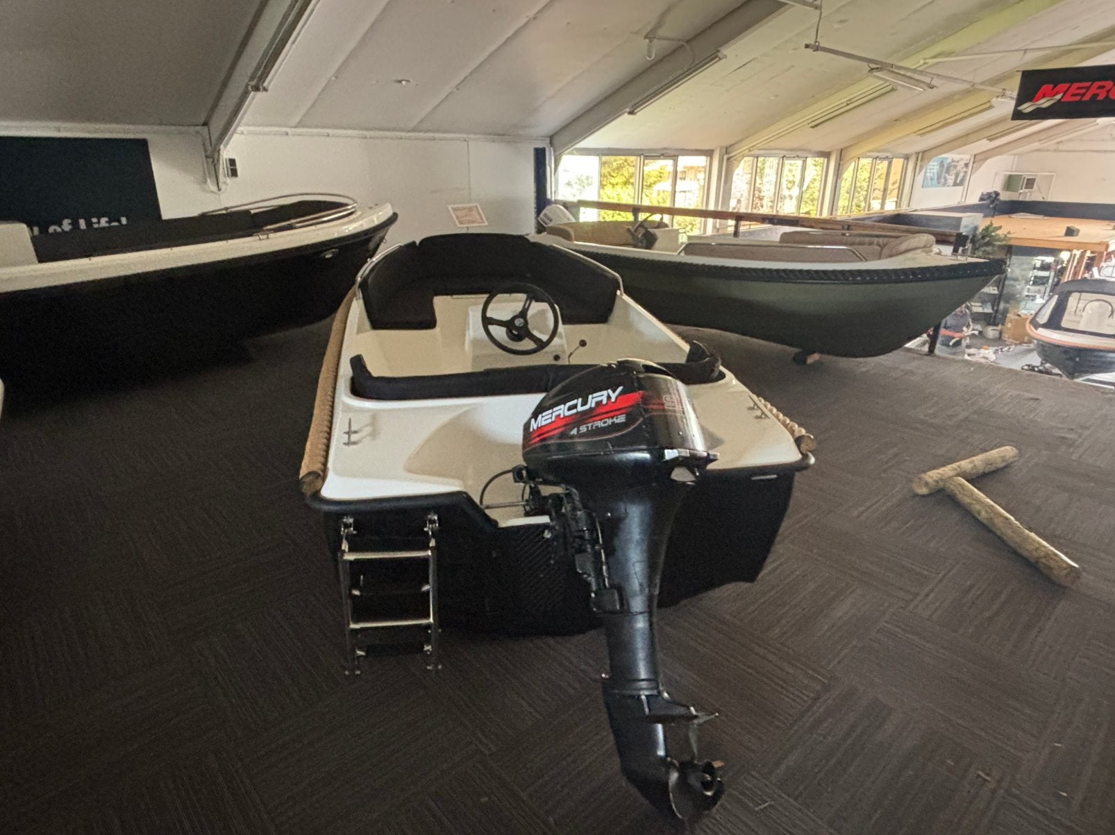 Nieuwe Sea - Finder 435 mercury 9.9 pk, Ophalen, Nieuw, Clever, Kabelaring