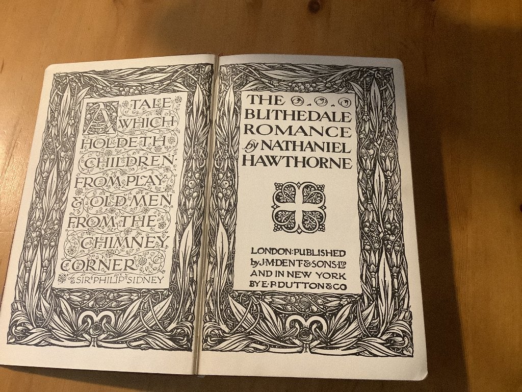 Hawthorne, Nathaniel, The Blithedale Romance, 1926, Ophalen of Verzenden, Nathaniel Hawthorne