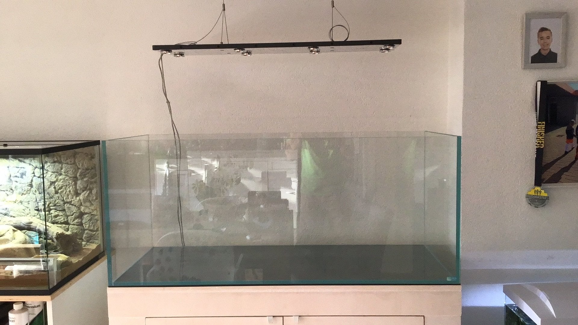 ILA aquarium 120x50x50 optic white, Ophalen, Zo goed als nieuw, Kooi, Minder dan 60 cm