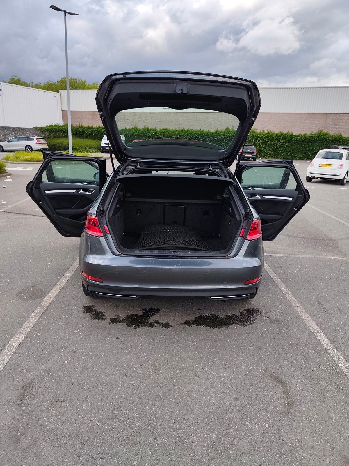 Audi A3 1.4 Tfsi 204pk E-tron Phev S Tronic 2015 Grijs, Auto's, 4 cilinders, 1395 cc, 149 pk, Zilver of Grijs