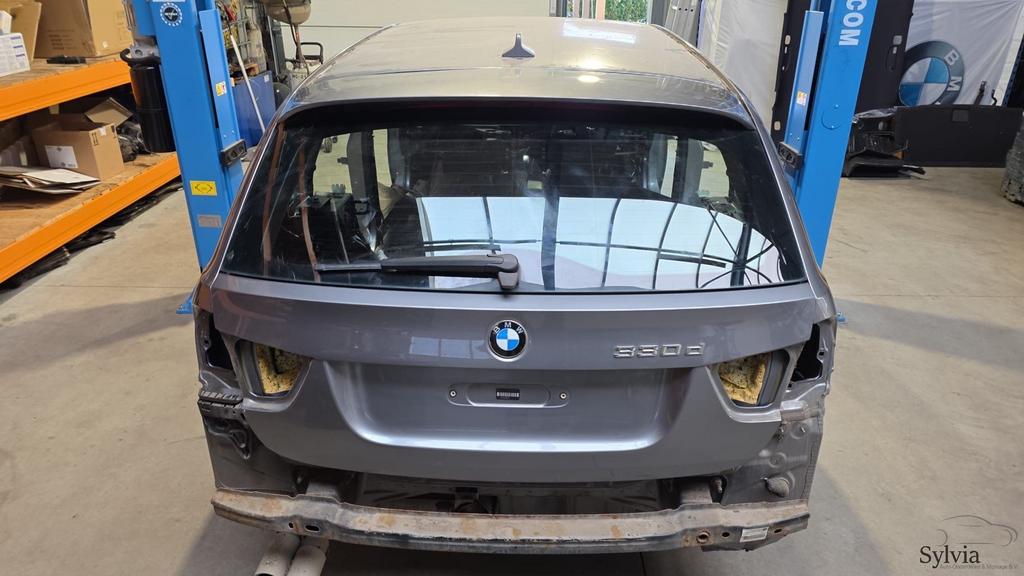Achterklep kofferklep 330d BMW 3 Serie E91 LCi Spacegrau met, Gebruikt, -, Ophalen of Verzenden, Achter