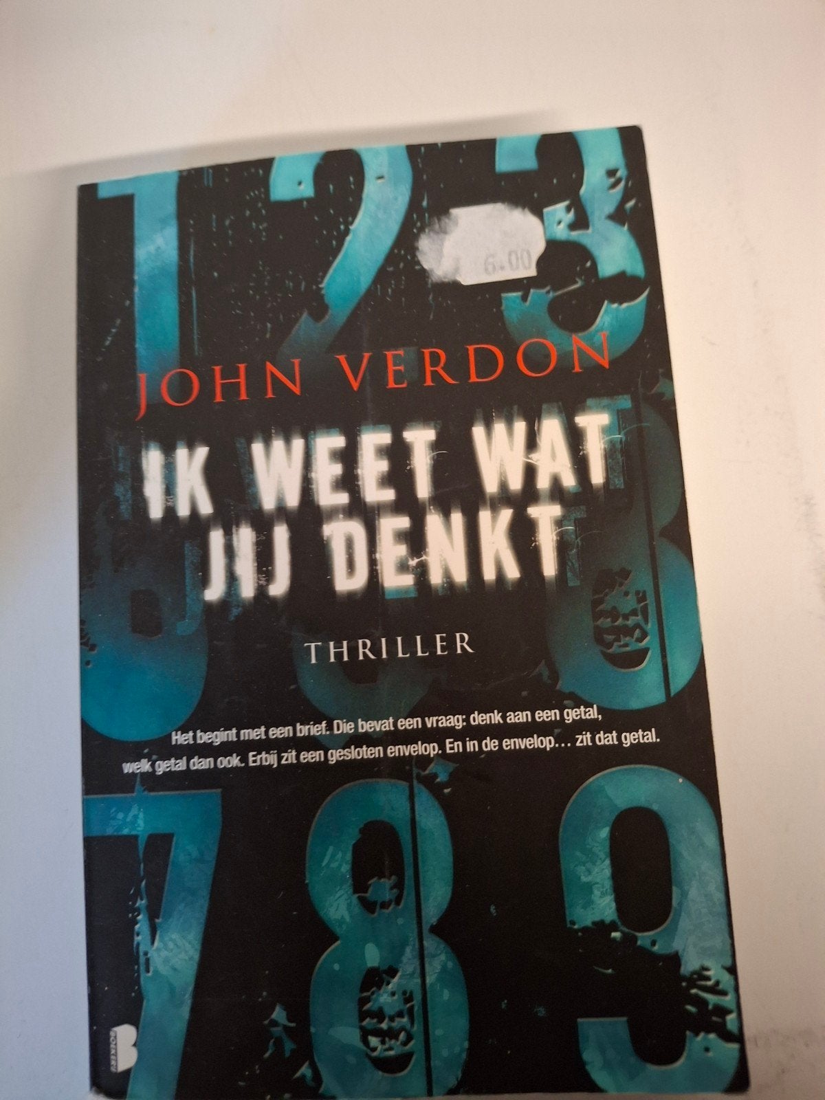 Ik weet wat jij denkt - John Verdon (Thriller), Ophalen of Verzenden, Zo goed als nieuw, John Verdon