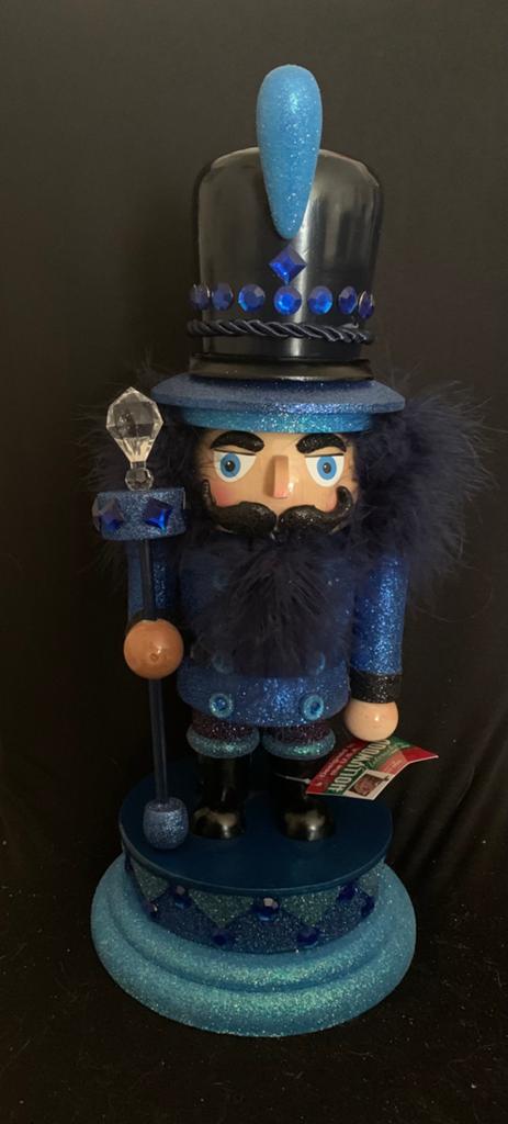 Notenkraker: Blue Glitter Soldier, Ophalen of Verzenden, Nieuw