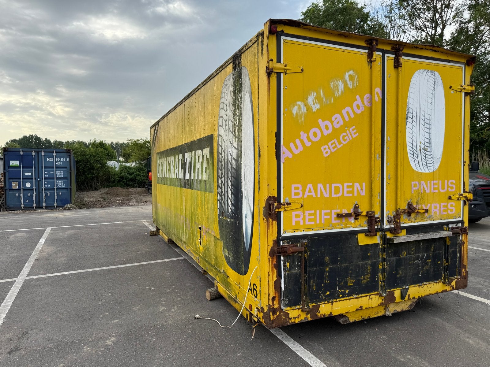 Gebruikte opslagcontainer, Ophalen of Verzenden, Gebruikt