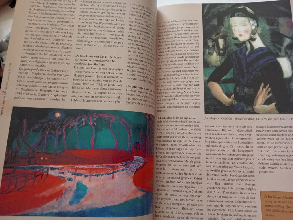 Jan Sluijters Worst Quang Liang Xavier Swolfs 1989, Ophalen of Verzenden, 1980 tot heden, Tijdschrift