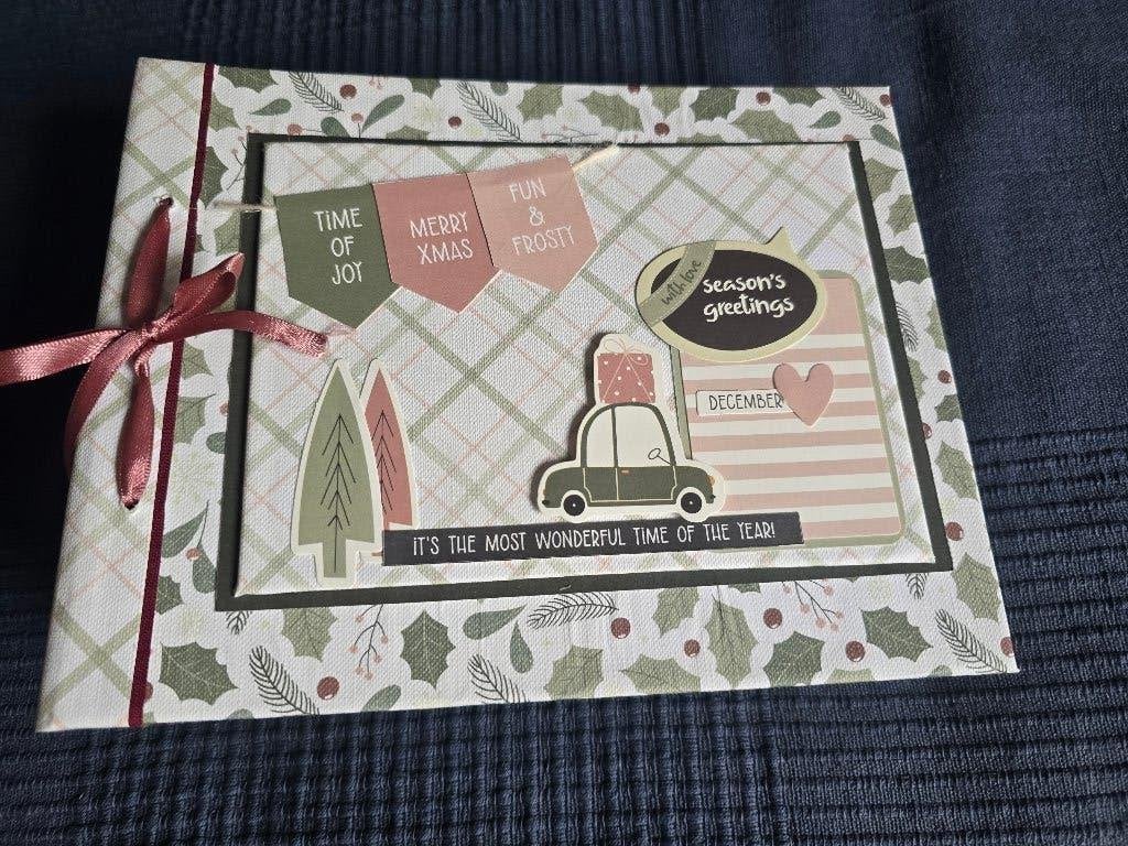 Scrap album, thema kerst, Ophalen of Verzenden, Nieuw, Album of Boek, Overige merken