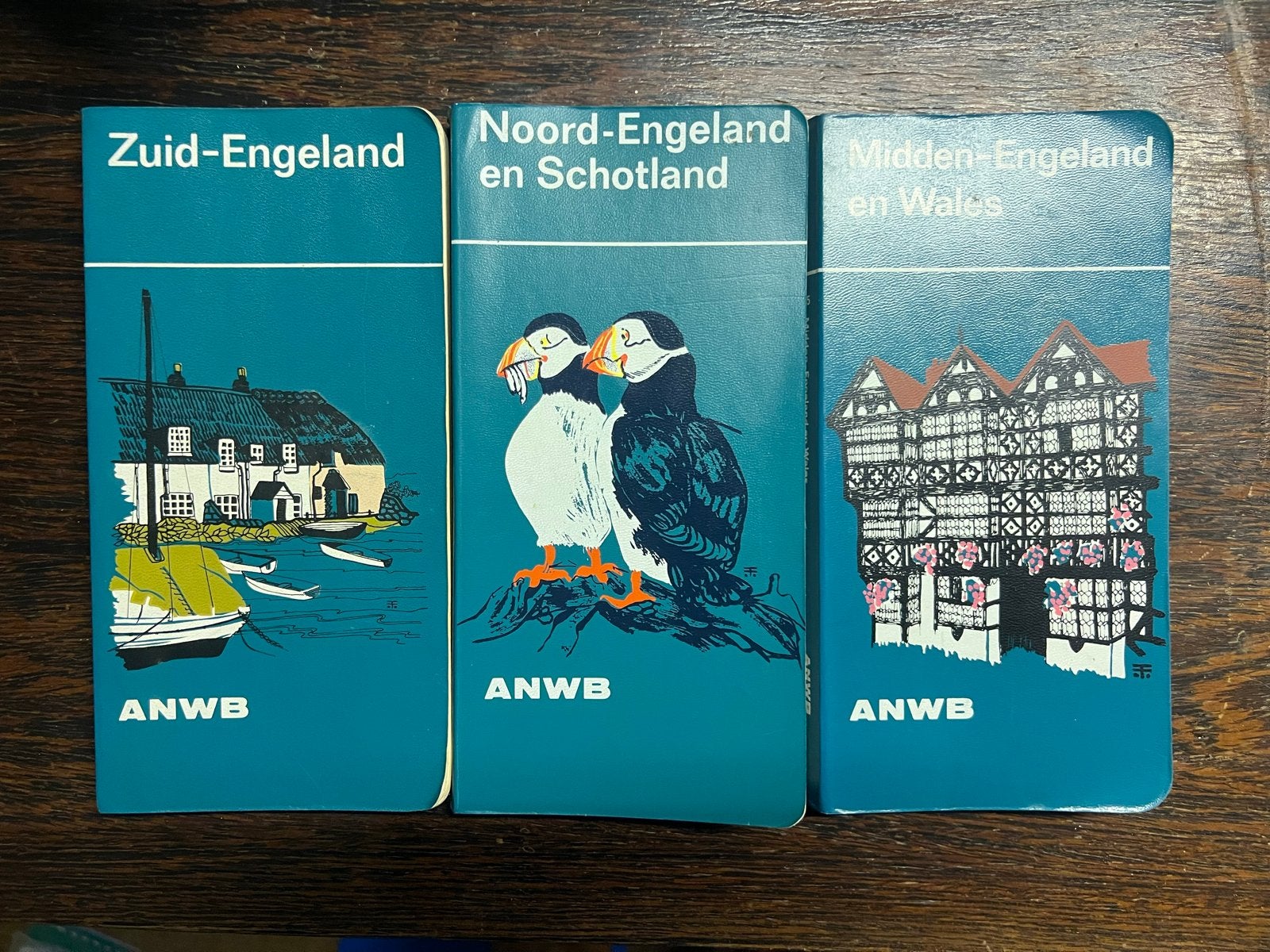 ANWB Reisgidsen Engeland en Schotland (3 delen), Gelezen, Europa, Ophalen of Verzenden, Reisgids of -boek