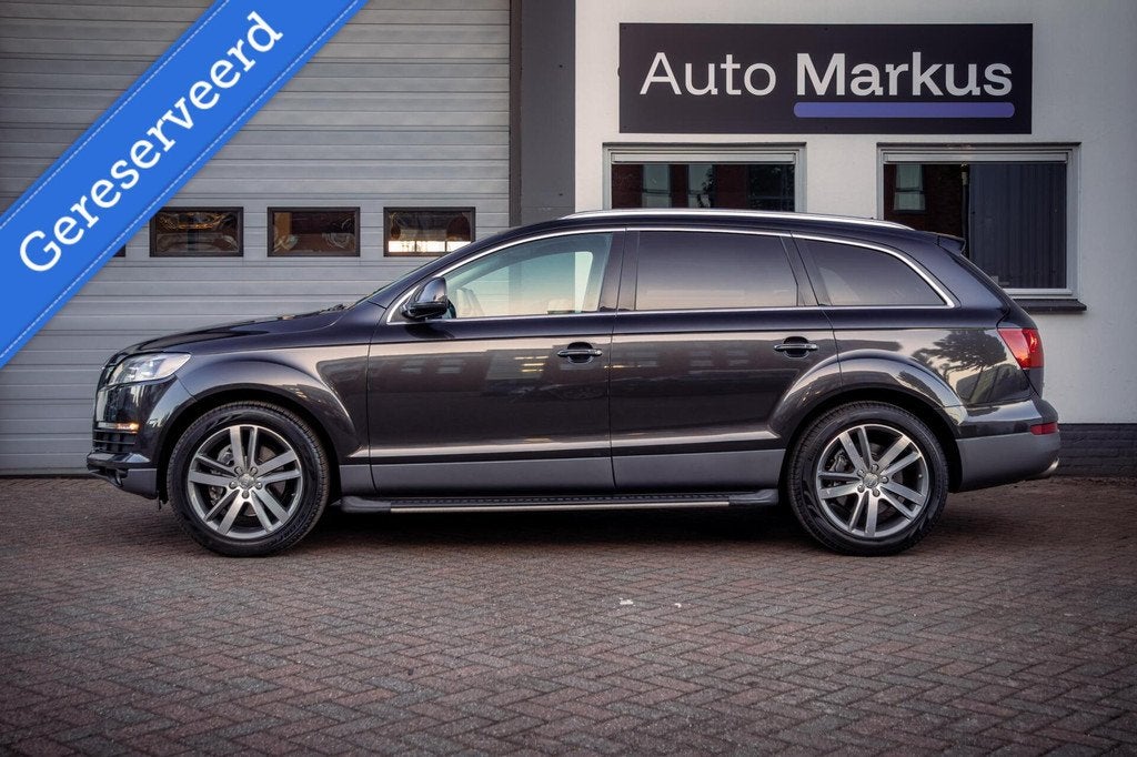Audi Q7 4.2 FSI quattro 7-persoons|Luchtvering|Bose|Camera|K, Auto's, Audi, Automaat, Gebruikt, 8 cilinders, 7 stoelen