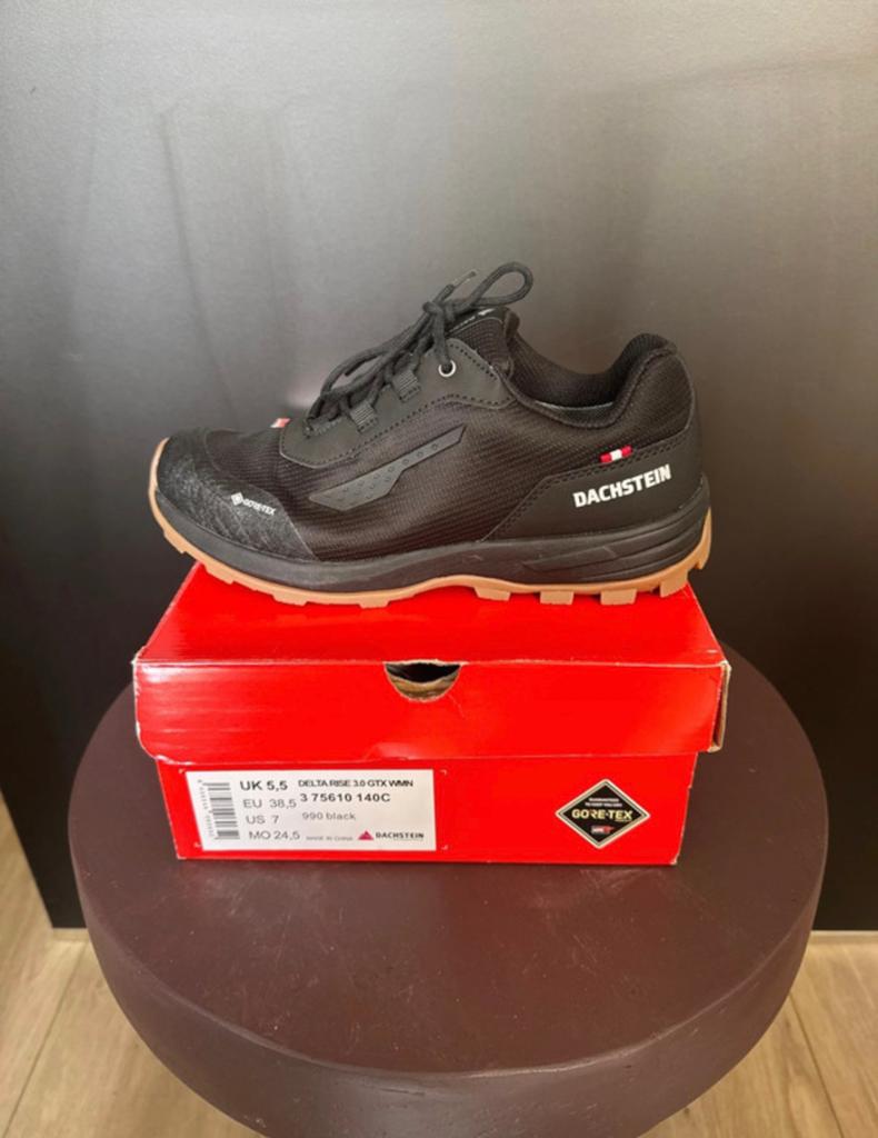Dachstein delta rise 3.0 gtx, dames 38,5, Zwart, Nieuw, Wandelschoenen, Ophalen of Verzenden