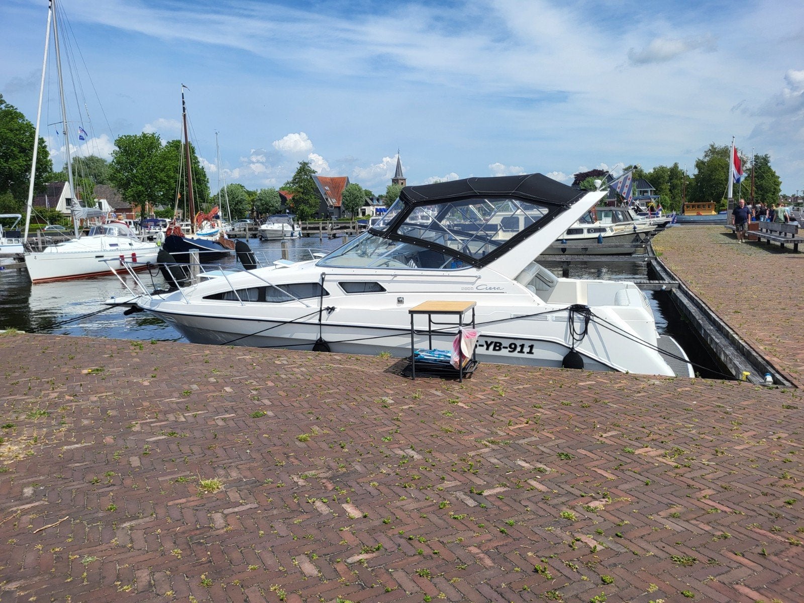 Bayliner 2855 1998 Mercruiser 5.0MPI 2015, Watersport en Boten, 9 m, Gebruikt, 100 cm, 2.00 meter