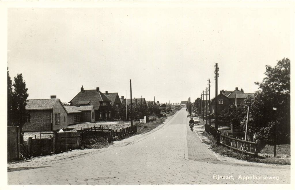 Fijnaart, Appelaarseweg - 196? gelopenFijnaart, Appelaarsewe, Verzenden, 1960 tot 1980, Gelopen, Noord-Brabant