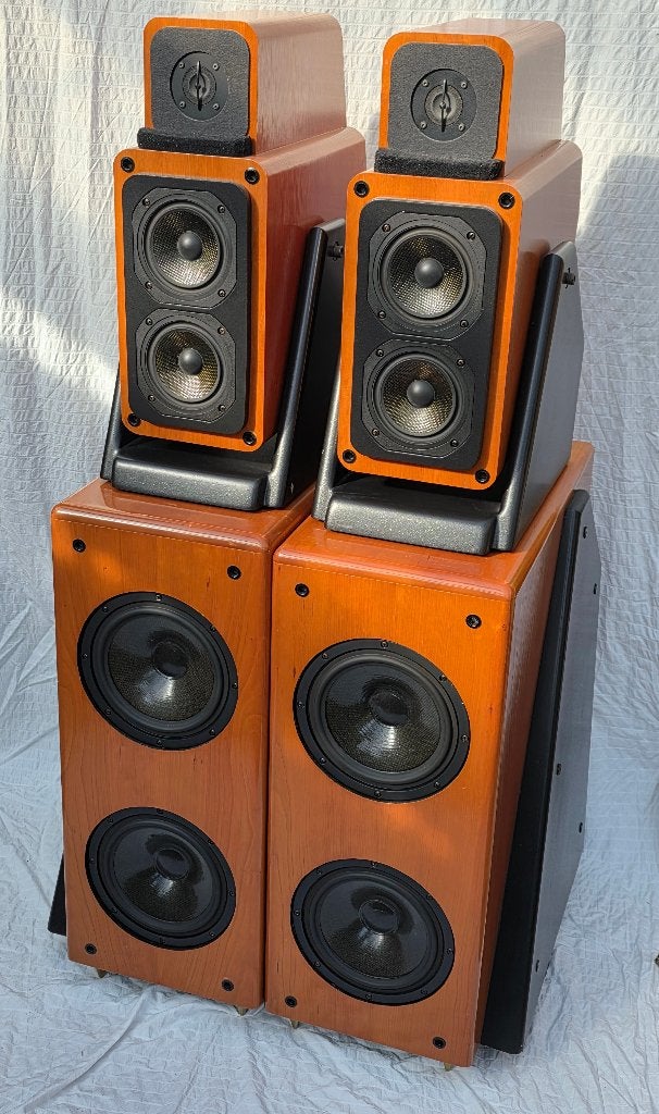 Von Schweikert VR6  hoog rendement boxen, Vloerstaande luidspreker, Gebruikt, Minder dan 60 watt, Ophalen