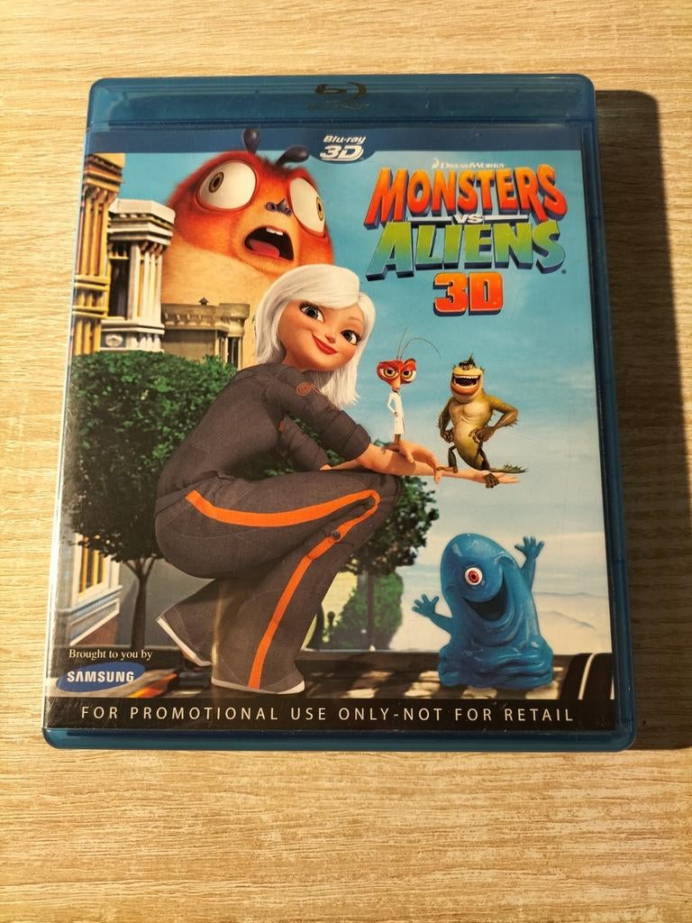 Monsters vs aliens blu ray 3d, Cd's en Dvd's, Blu-ray, Ophalen of Verzenden