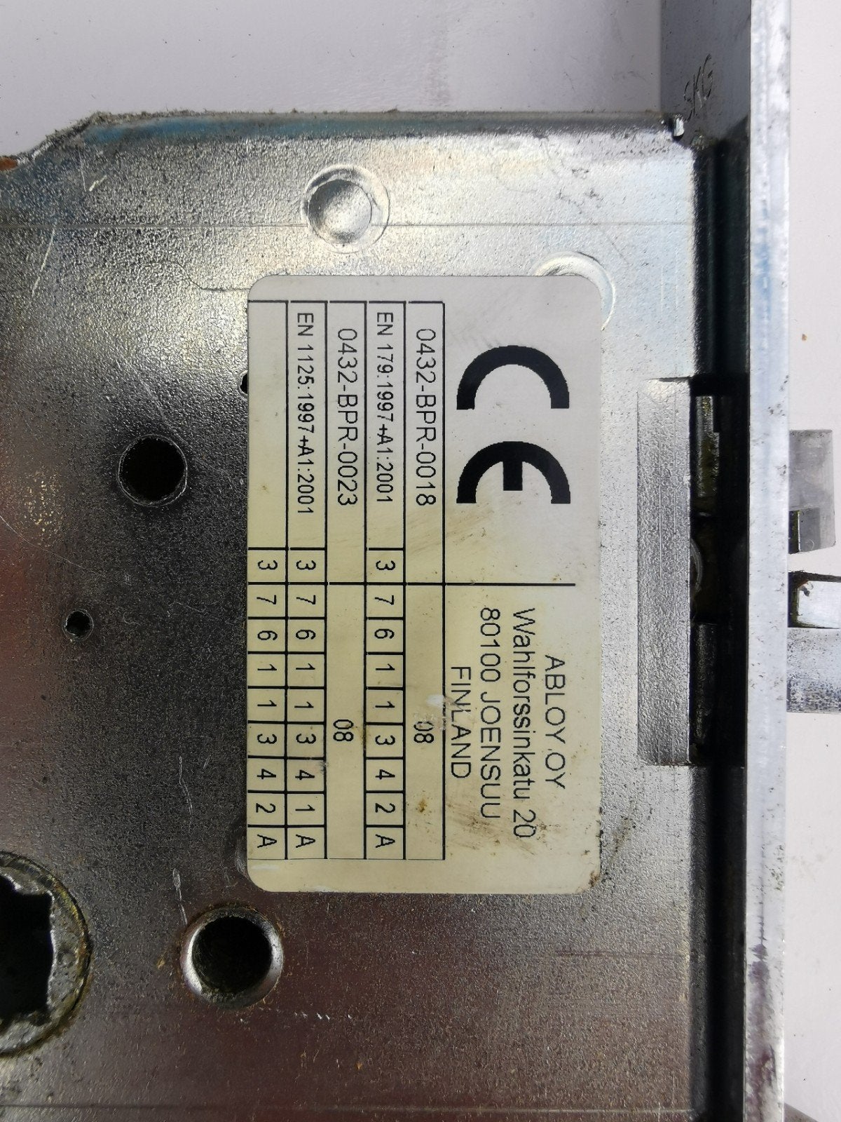 ABLOY EL360 Elektromechanisch slot - Gebruikt, Ophalen of Verzenden