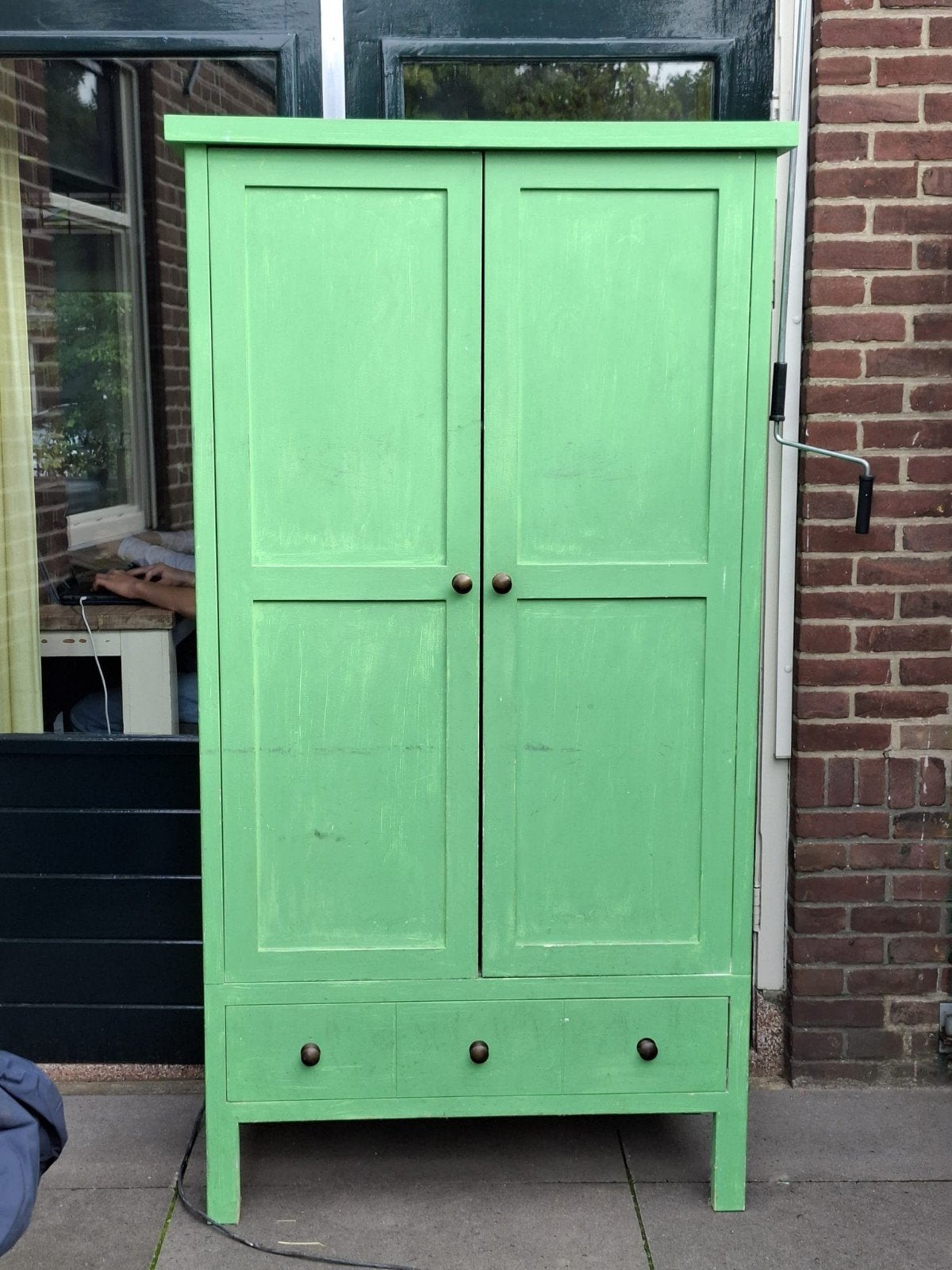 leuke kast, Ophalen, Gebruikt