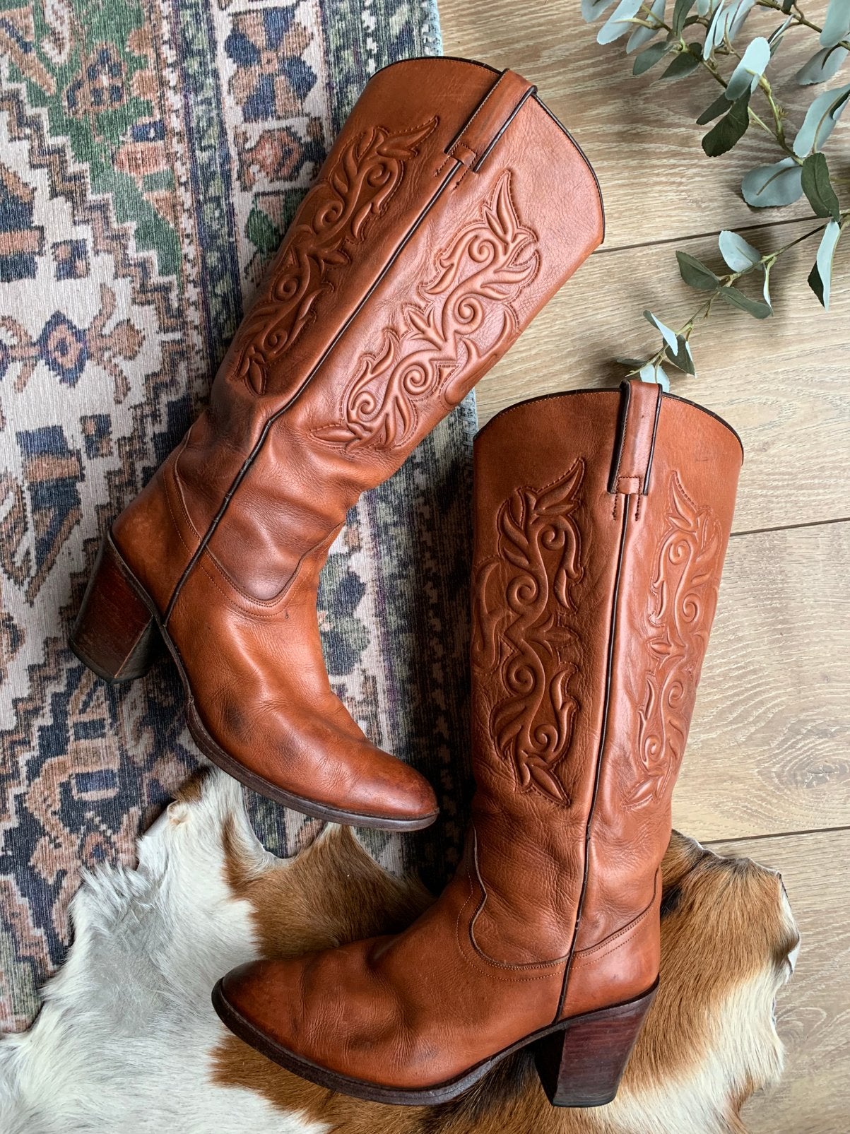 Tony Mora hoge cowboylaarzen met hak 41, Hoge laarzen, -, Ophalen of Verzenden, Zo goed als nieuw