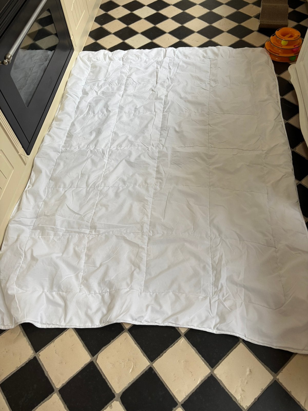 Zomer dekbed, Eenpersoons, Wit, Ophalen of Verzenden, Deken of Dekbed