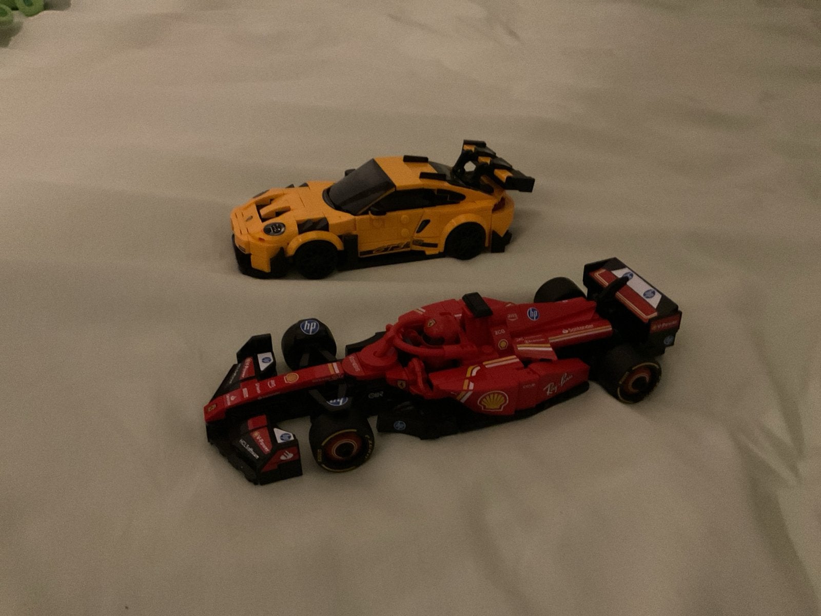 Lego Speed Champions: Ferrari F1 en Porsche 911 15 per stuk, 1:50 of kleiner, Auto, Zo goed als nieuw, Ophalen