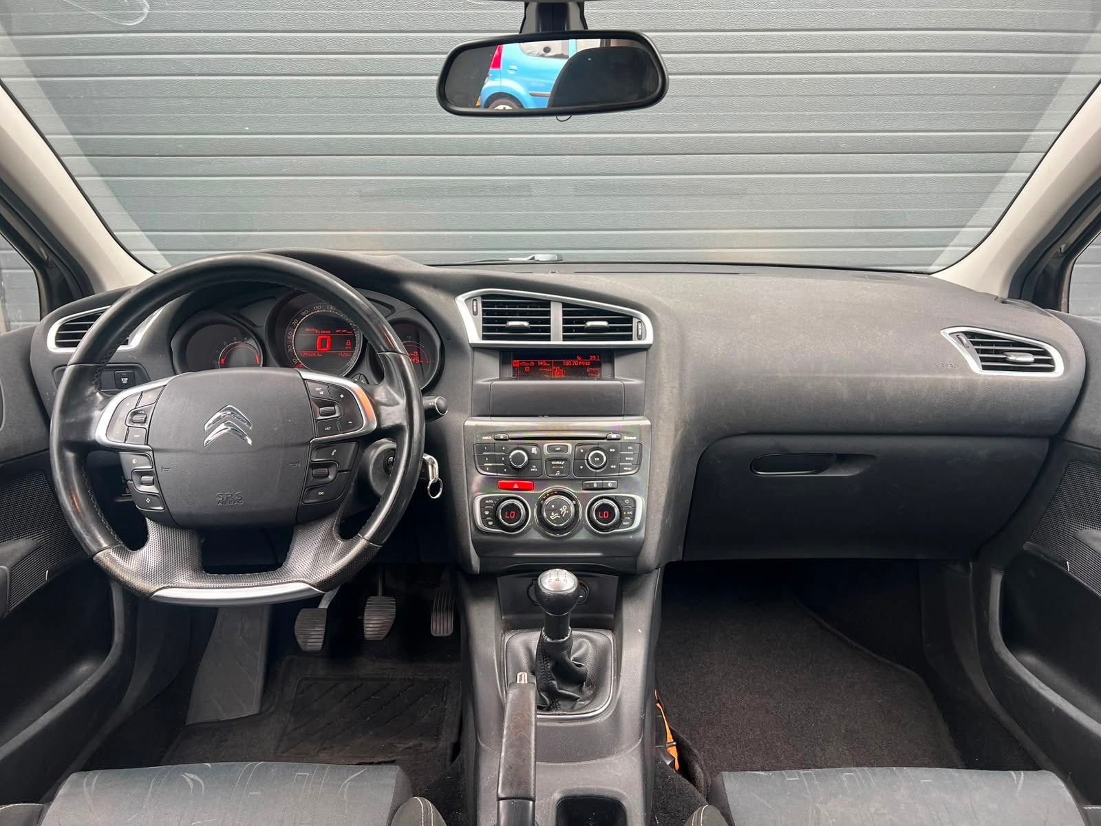 Citroen C4 1.4 VTi Tendance | Airco | Trekhaak | Cruise | Go, Euro 5, Stof, Gebruikt, Zwart