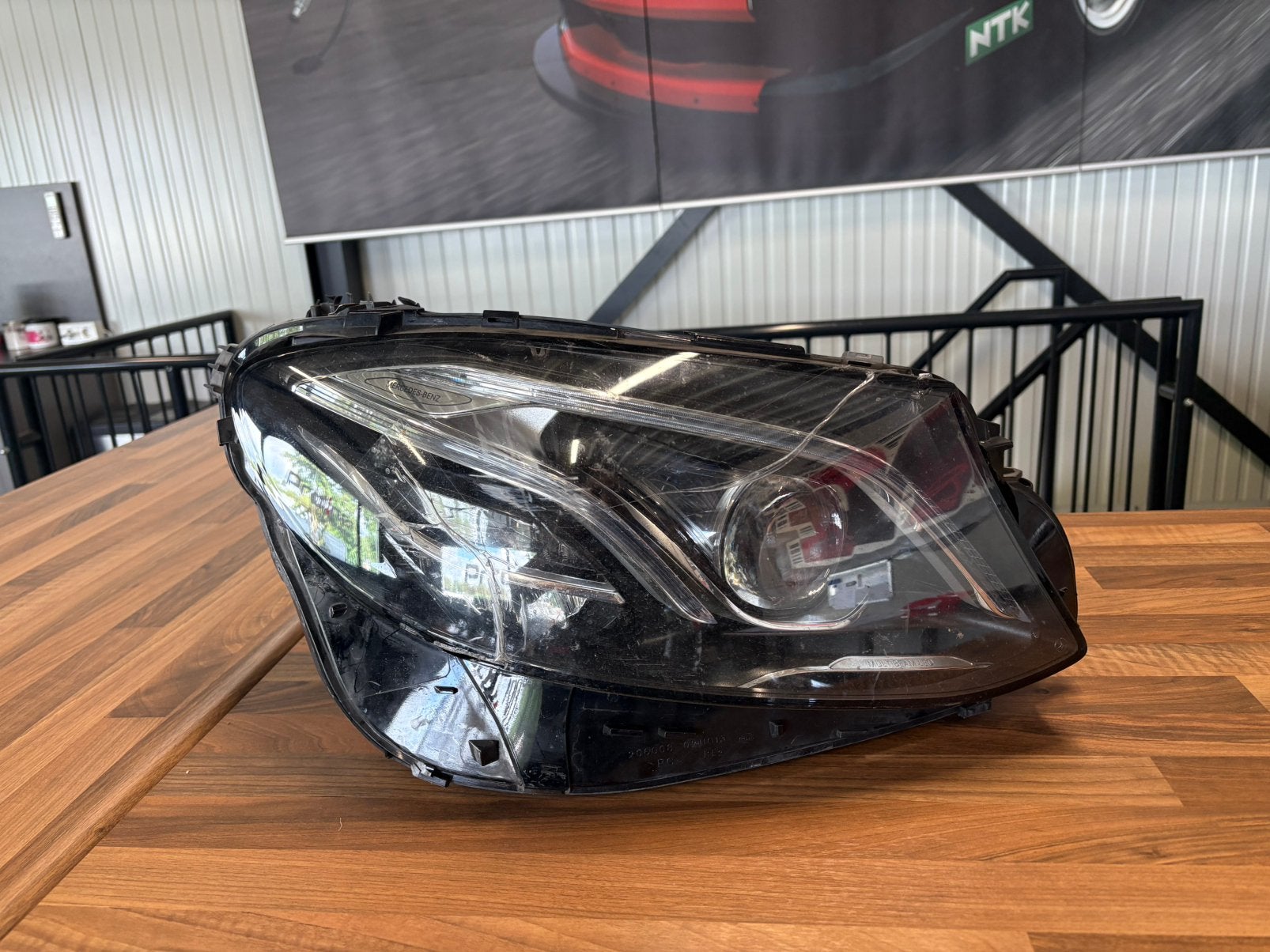 Tk mercedes koplamp e klasse na 2019- rechts / glas kapot, Auto-onderdelen, Ophalen of Verzenden, Gebruikt, Mercedes-Benz