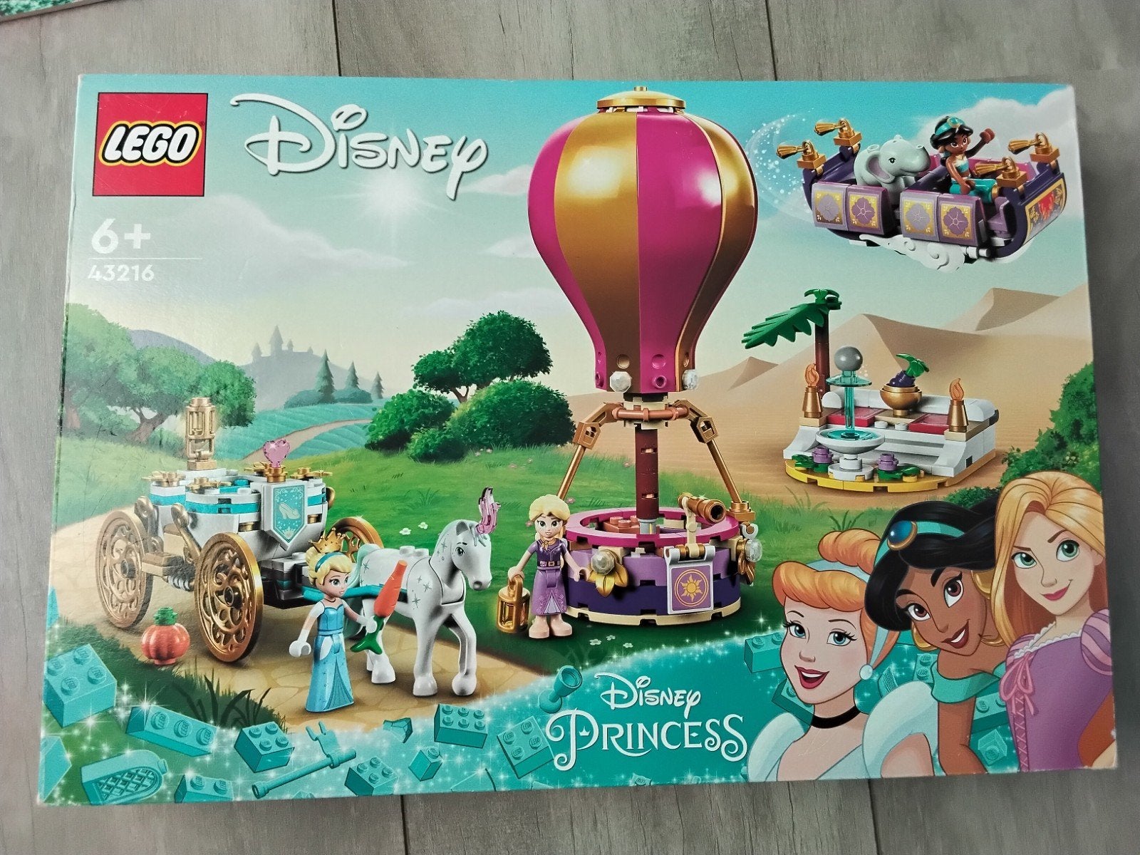 LEGO Disney Princess 43216: Betoverende Reizen, Ophalen, Zo goed als nieuw, Overige merken
