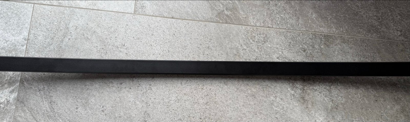 Metalen Trapleuning Zwart Gepoedercoat - 118 cm, Ophalen of Verzenden, Zo goed als nieuw, Trap, Minder dan 2 meter