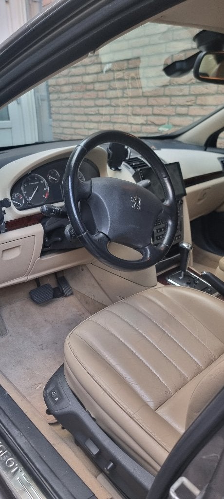 Peugeot 407 3.0 24V XS AUT 2004 Grijs, Beige, 2946 cc, 1560 kg, Particulier