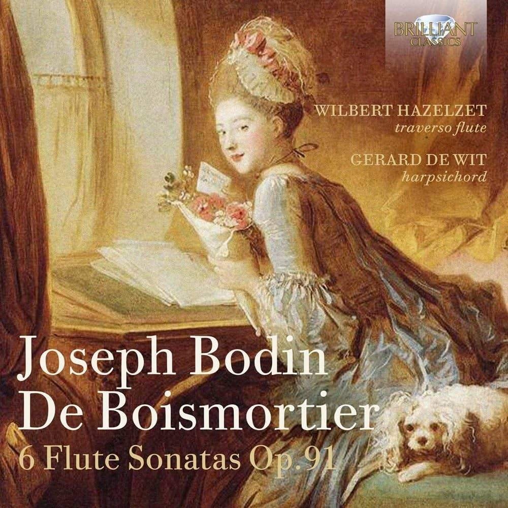 J.B. DE BOISMORTIER 6 Flute Sonatas Hazelzet / De Wit, Verzenden, Barok, Zo goed als nieuw, Kamermuziek