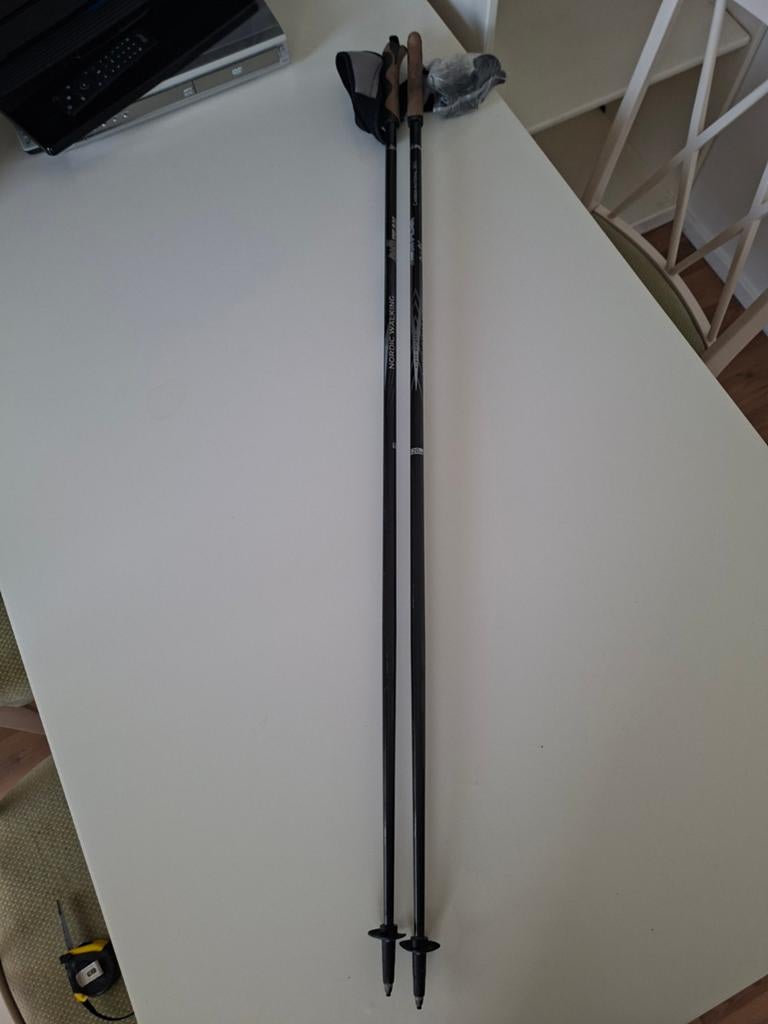 Nordic walking wandelstokken 120 cm lang, Ophalen