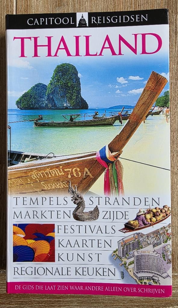 Capitool Reisgids Thailand, Capitool, Ophalen of Verzenden, Zo goed als nieuw, Reisgids of -boek