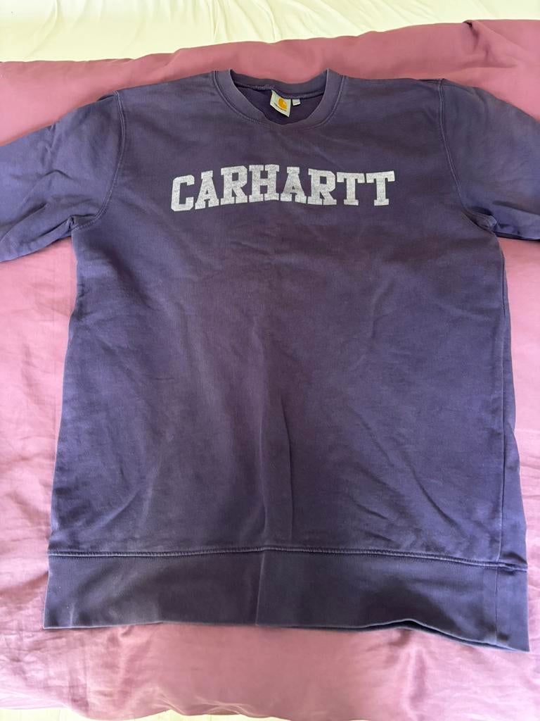 Carhartt sweater, Ophalen of Verzenden, Gedragen, Maat 52/54 (L), Paars