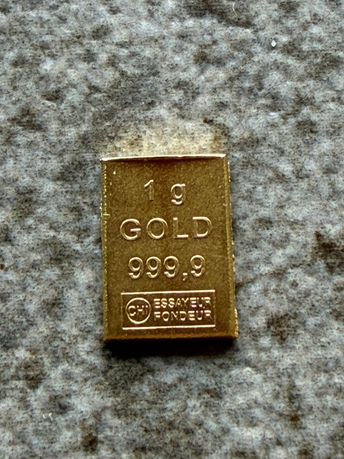 1 gram goudbaartje ESG, Ophalen of Verzenden, Goud