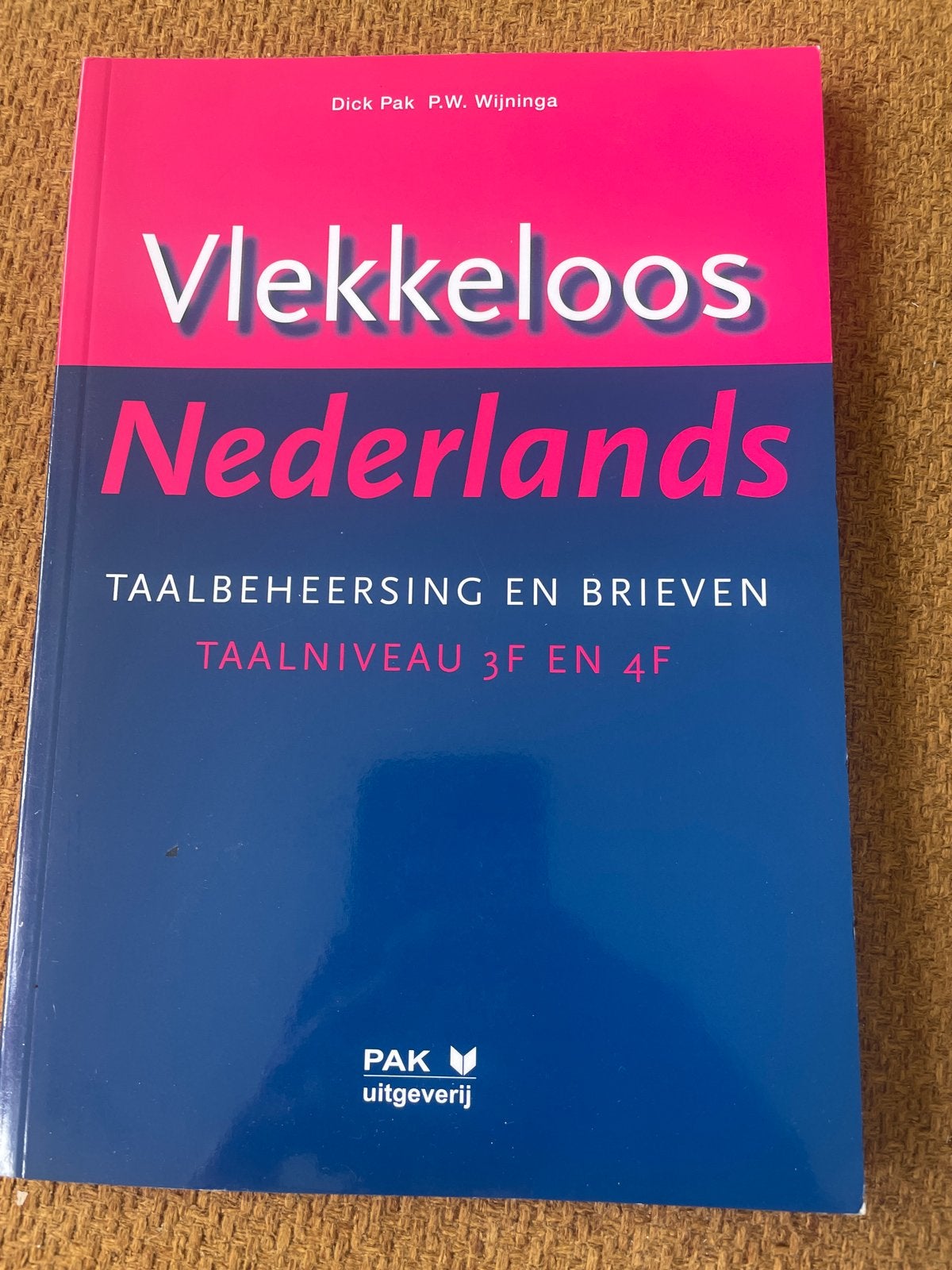 Vlekkeloos Nederlands: Taalbeheersing en Brieven (3F/4F), Boeken, Ophalen of Verzenden, Alpha, Zo goed als nieuw, MBO