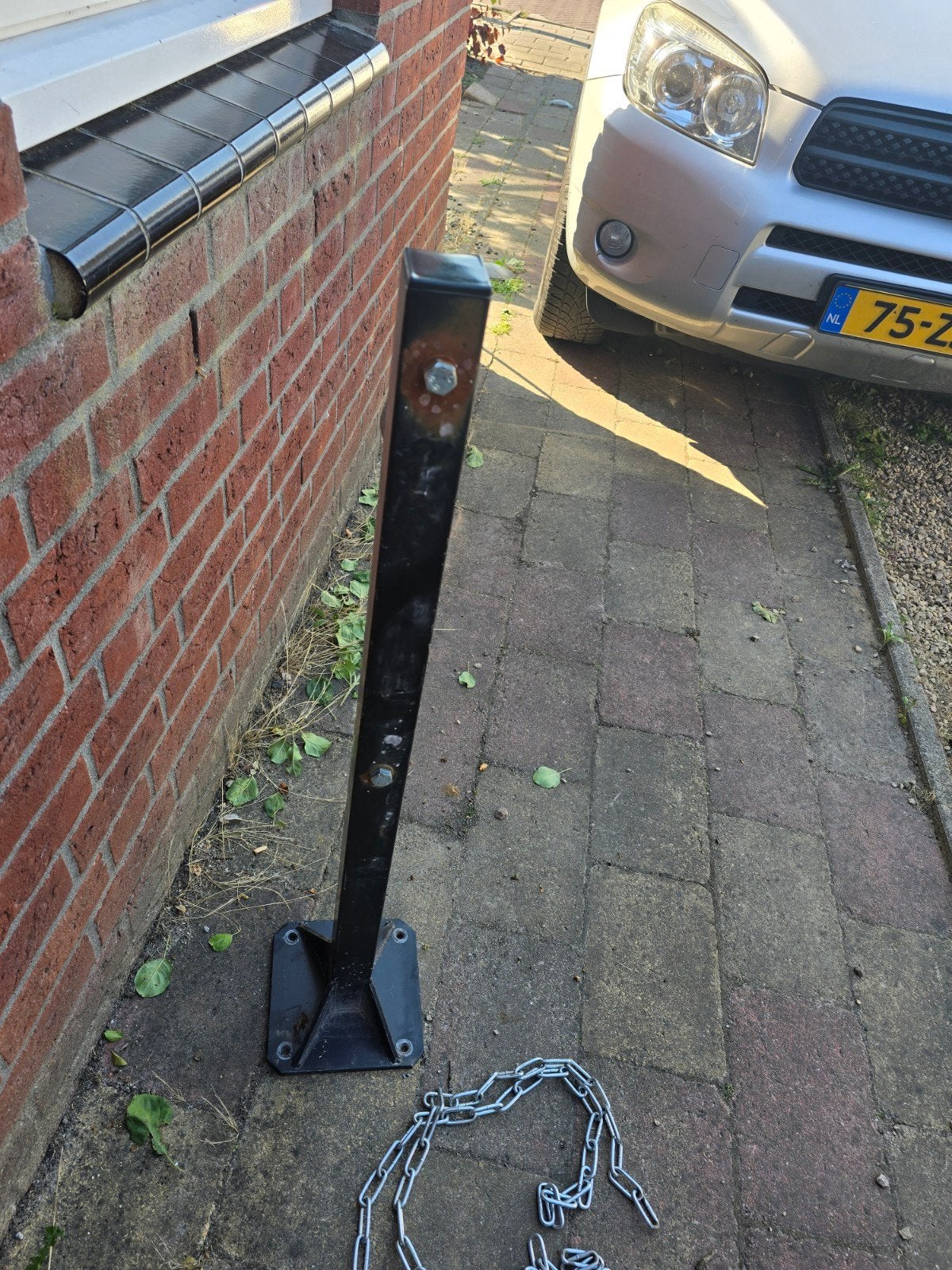 Gevelschommel - 95 cm lengte, 20x20 cm basis, Ophalen, Gebruikt, Schommel
