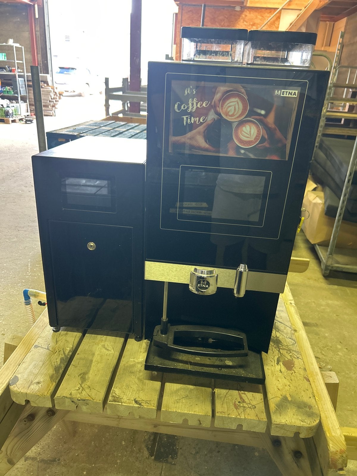 ETNA DEM221BBTEECU30 Koffiemachine - Zo goed als nieuw, 10 kopjes of meer, Koffiemachine, Zo goed als nieuw, Koffiebonen