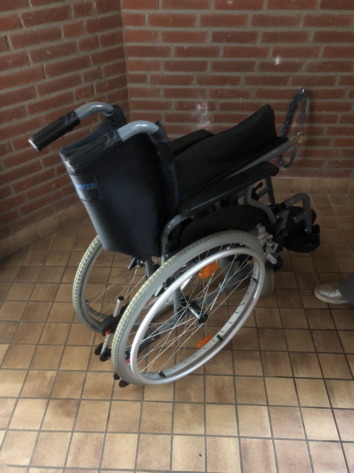 Rolstoel, Ophalen of Verzenden, Zo goed als nieuw, Duwrolstoel