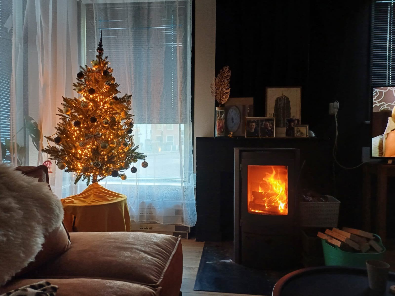 jydepejsen scandinavische houtkachel 5-8kw, Ophalen, Hout, Houtkachel