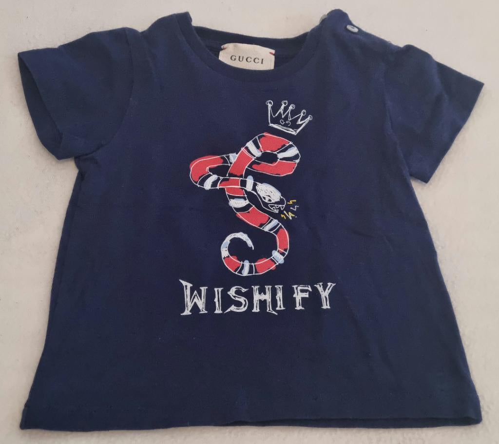 Gucci tshirt baby kleding 6-9 maanden maat 68 74 t-shirt, Verzenden, Gucci, Zo goed als nieuw, Jongetje