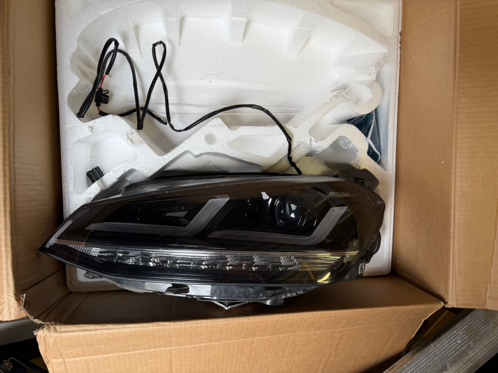 OSRAM LED Koplamp Volkswagen Golf 7 Links., Ophalen, Volkswagen