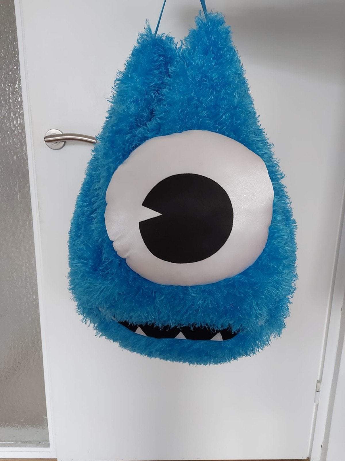 Grote Blauwe Eenoog Monster Knuffel - Meer dan 50 cm, Ophalen, Overige typen, Blauw, Middelgroot (20 tot 80 cm)