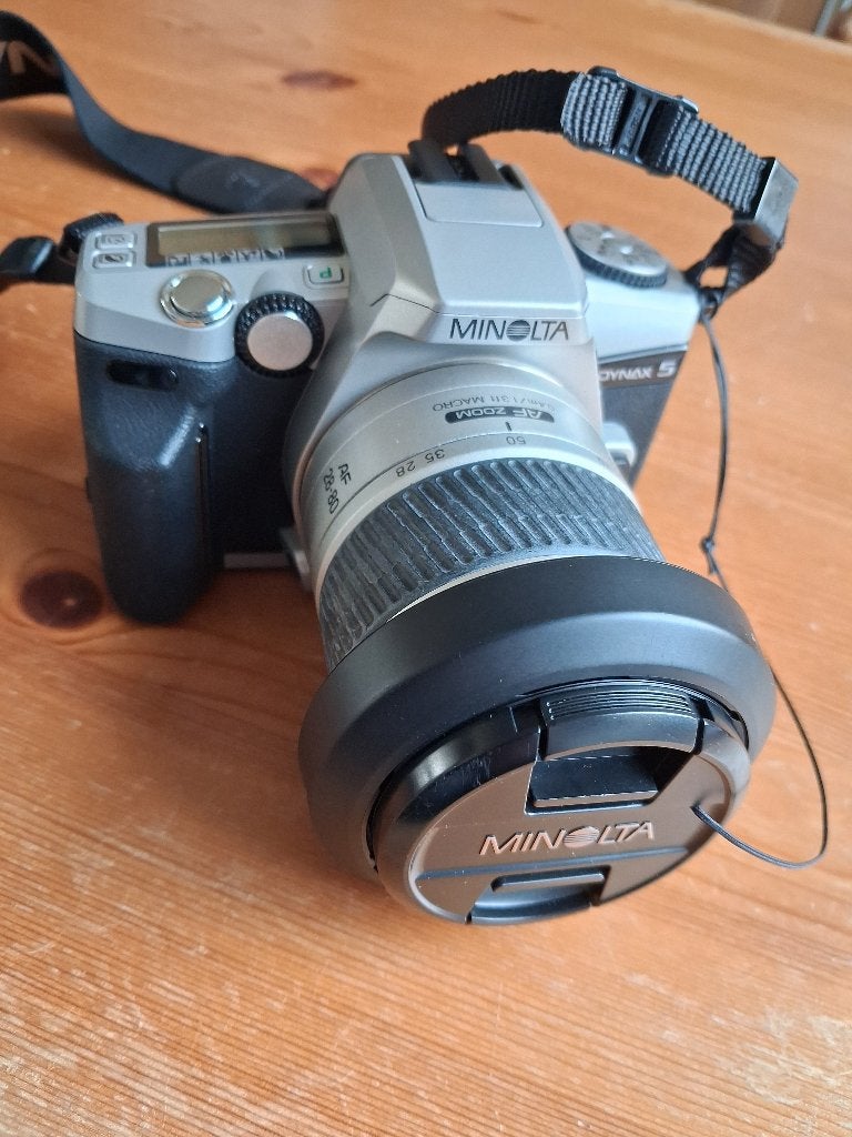 Minolta Dynax-5  camera, Ophalen of Verzenden, Zo goed als nieuw, Spiegelreflex, Minolta