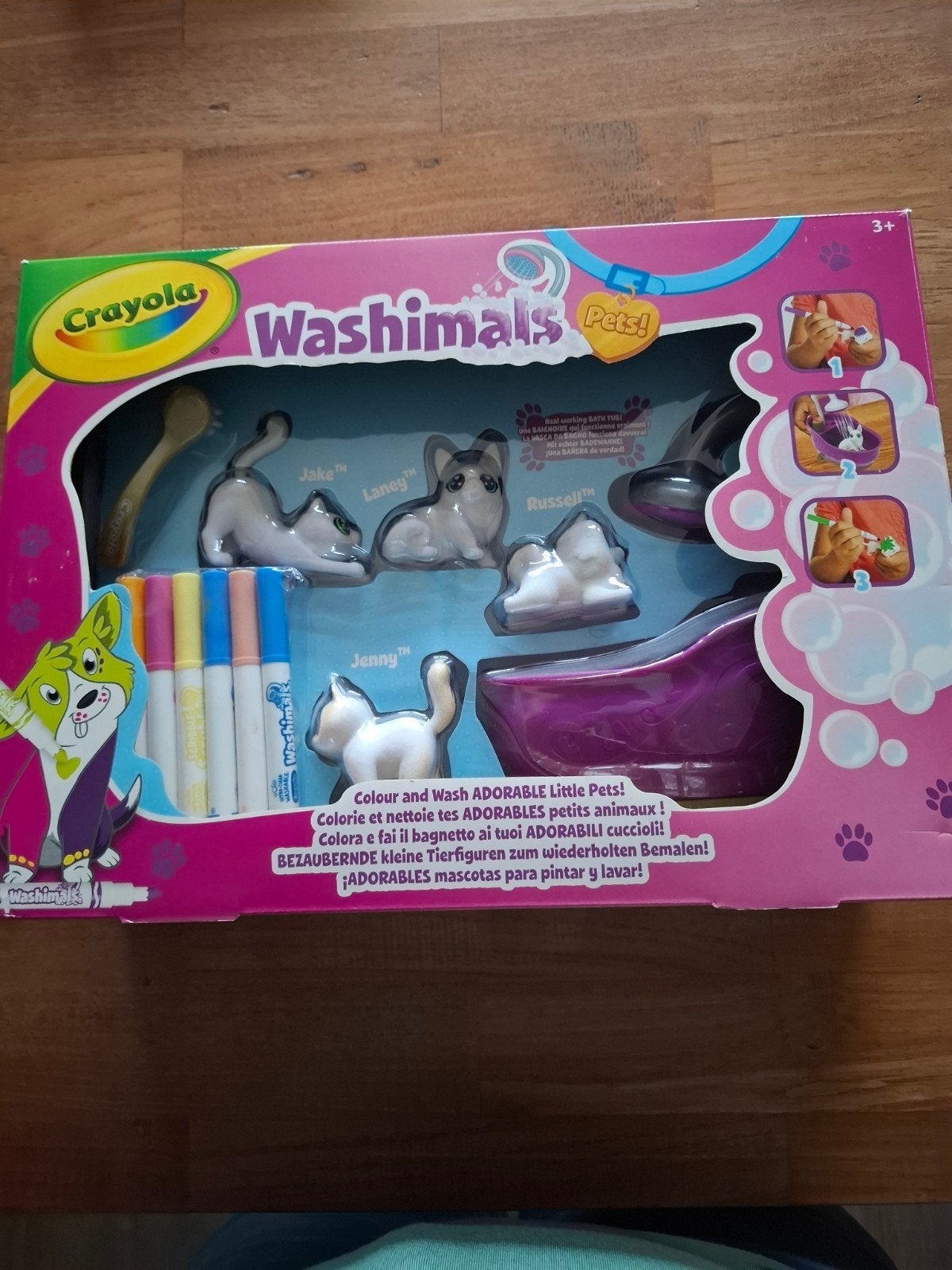 Crayola Washimals Pets - Kleur en Wasbaar Speelgoed, Ophalen of Verzenden, Zo goed als nieuw, Jongen of Meisje