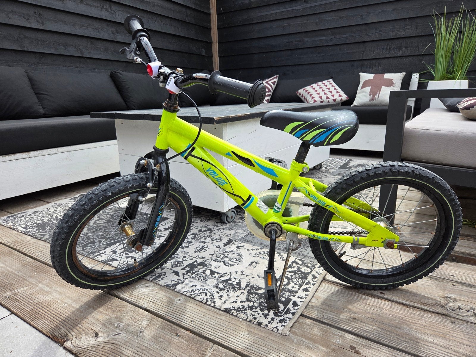 Stoere kinderfiets 16 inch (4-6 jaar) - Volare, Fietsen en Brommers, Fietsen | Kinderfietsjes, Ophalen of Verzenden, Gebruikt