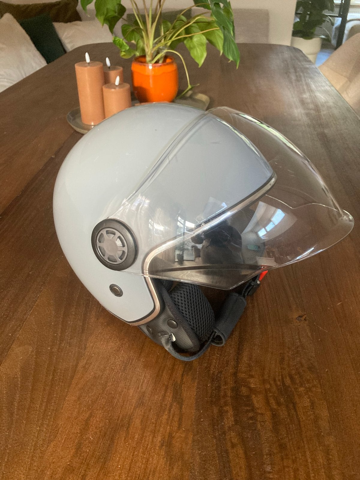 Nette Vinz brommer/scooter helm - Maat XS, Ophalen of Verzenden, Zo goed als nieuw