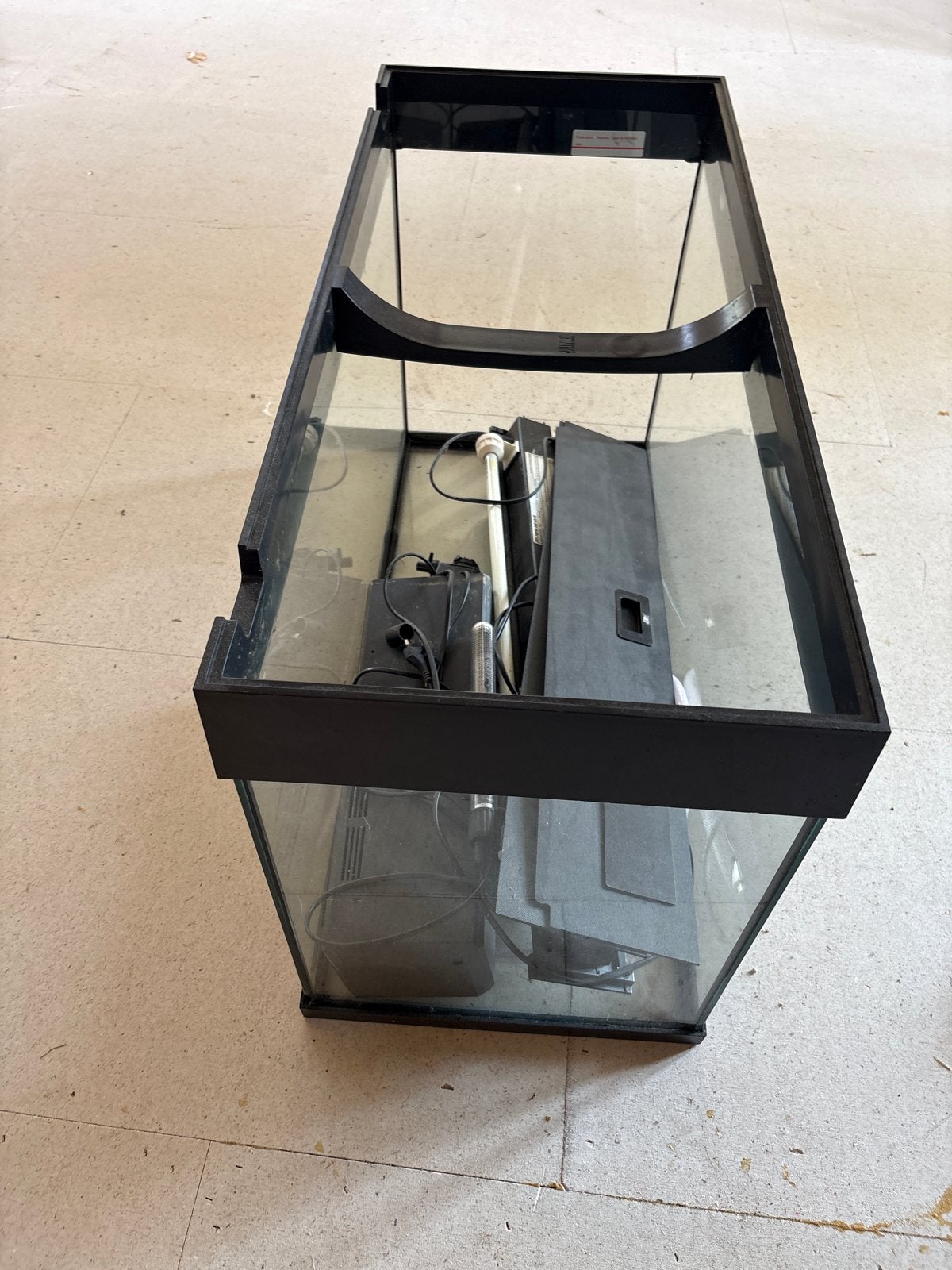 Terrarium of aquarium, Dieren en Toebehoren, Vissen | Aquaria en Toebehoren, Ophalen, Leeg aquarium