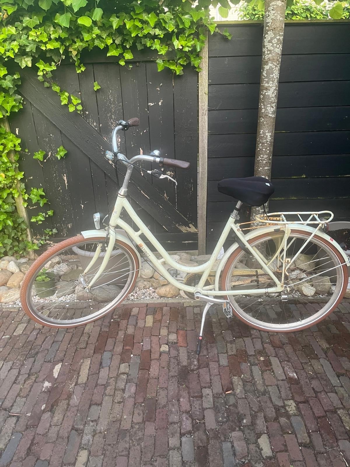 Damesfiets instinct - mintgroen met bruine banden, Fietsen en Brommers, Velgrem, Ophalen of Verzenden, 50 tot 53 cm, Gazelle
