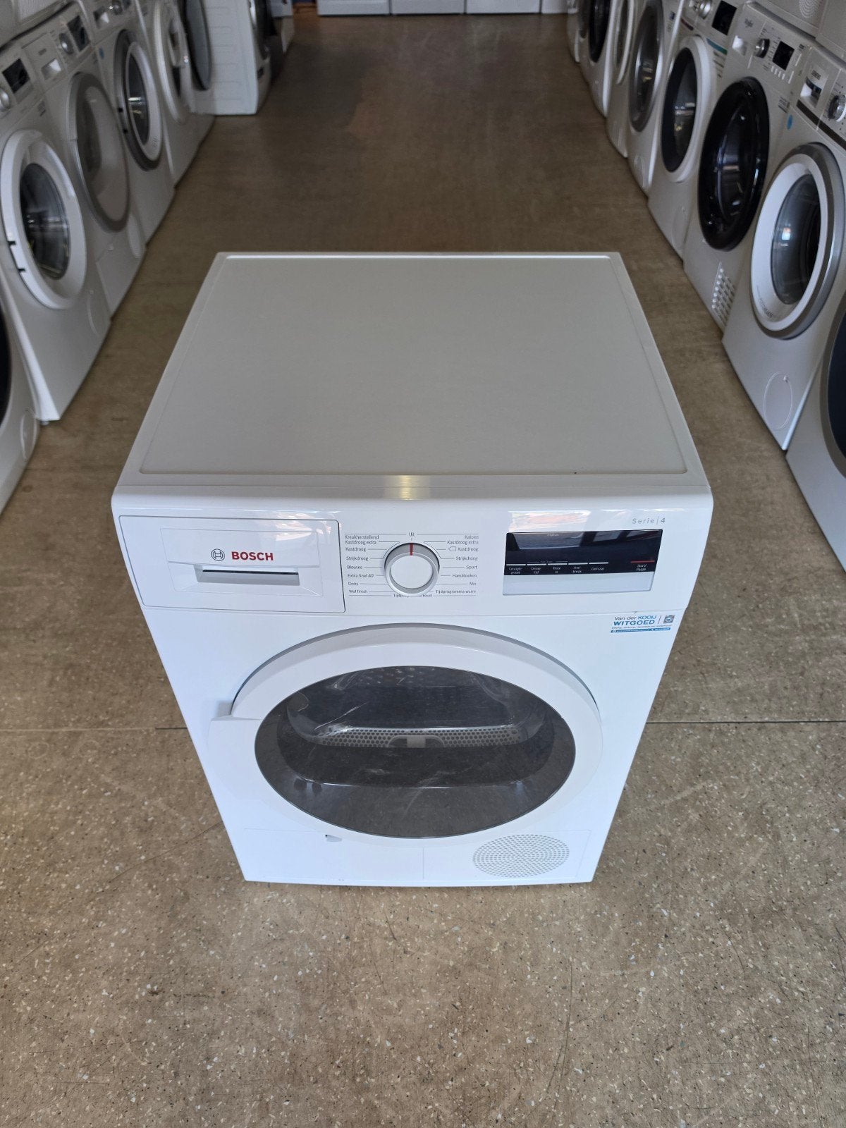Bosch Serie 4 condensdroger | 8 kilo | Gratis thuis 🚚✅️, Bosch, Jirnsum, Anti-kreukfase, 8 tot 10 kg