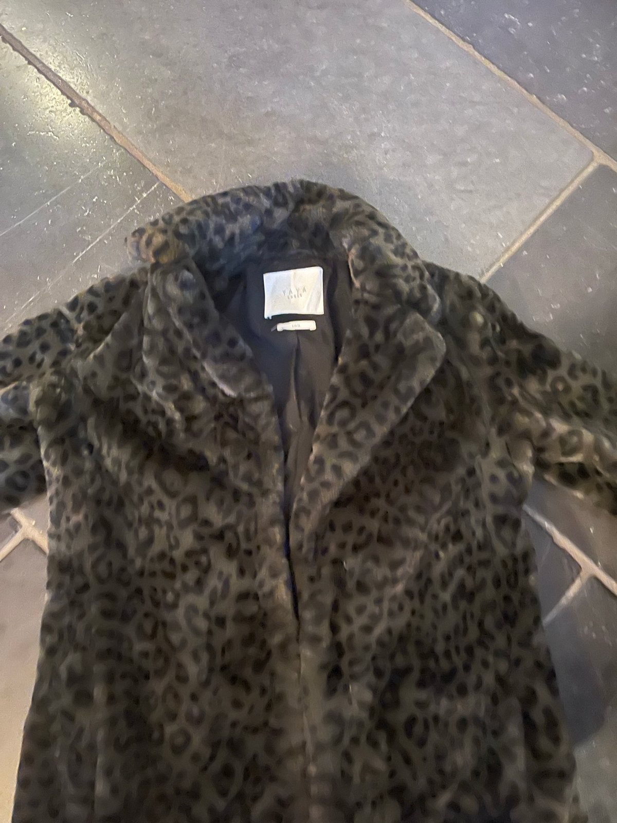 Yaya Winterjas Maat M - Luipaardprint Faux Fur, Kleding | Dames, Ophalen, Gedragen, Maat 38/40 (M), Meerkleurig